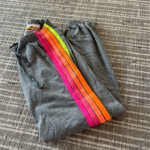 AVIATOR NATION NEON SWEATPANTS